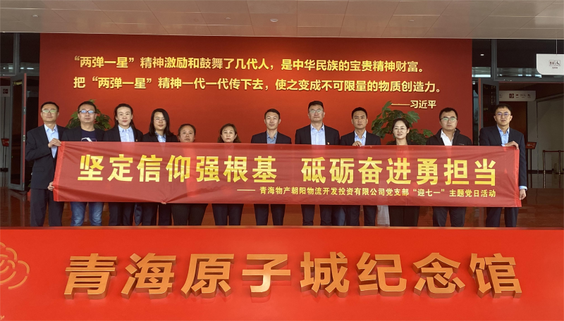 堅(jiān)定信仰強(qiáng)根基，砥礪奮進(jìn)勇?lián)?dāng) 朝物開投公司黨支部開展迎“七一”主題黨日活動