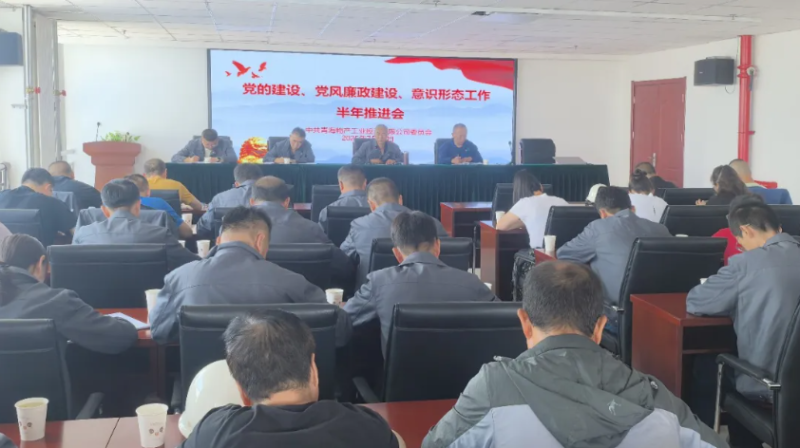 工投公司黨委召開黨的建設(shè)、黨風(fēng)廉政建設(shè)、意識(shí)形態(tài)工作半年推進(jìn)會(huì)